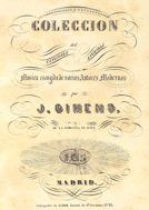 1830 Colección de Canciones Sagradas