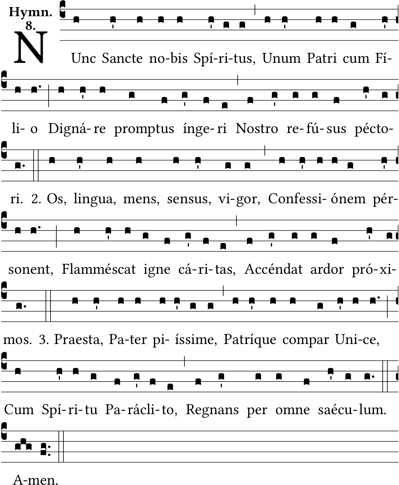 hy nunc sancte nobis in feriis per annum solesmes 1961